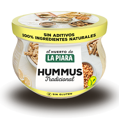 Información nutricional de Hummus de GARBANZOS al Estilo Tradicional
