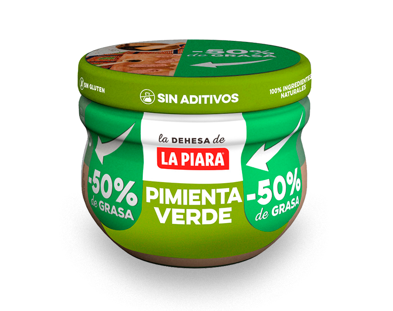 PIMIENTA VERDE -50% de grasa