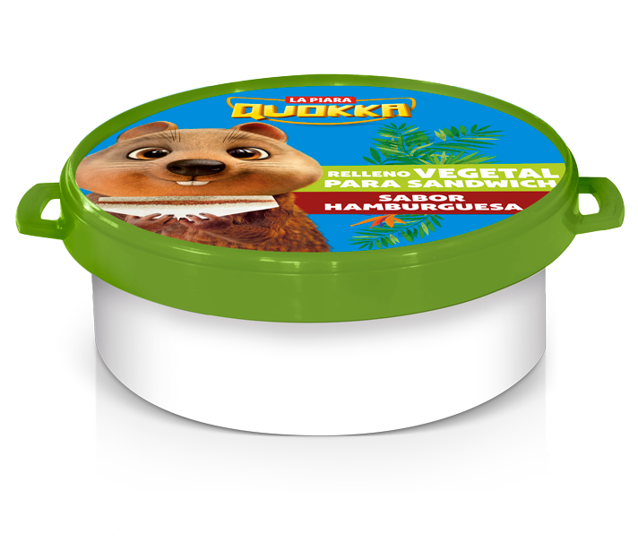 Información nutricional de Relleno vegetal para sándwich SABOR HAMBURGUESA