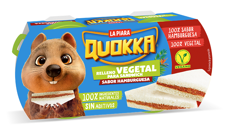 HAMBURGER FLAVOURED vegetable spread for sandwiches